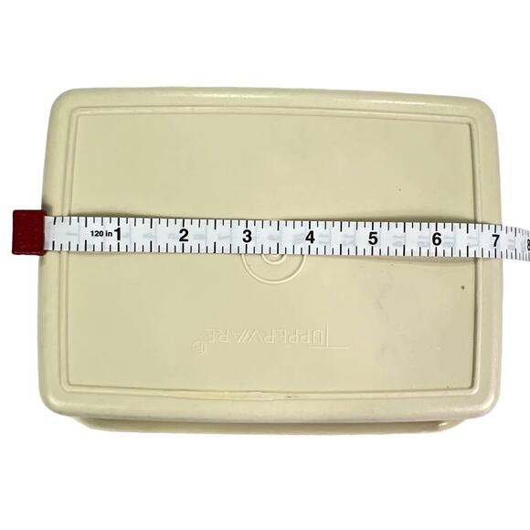 Tupperware Vintage Almond Ice Cream Keeper and Translucent Lid #2 - Picture 10 of 13